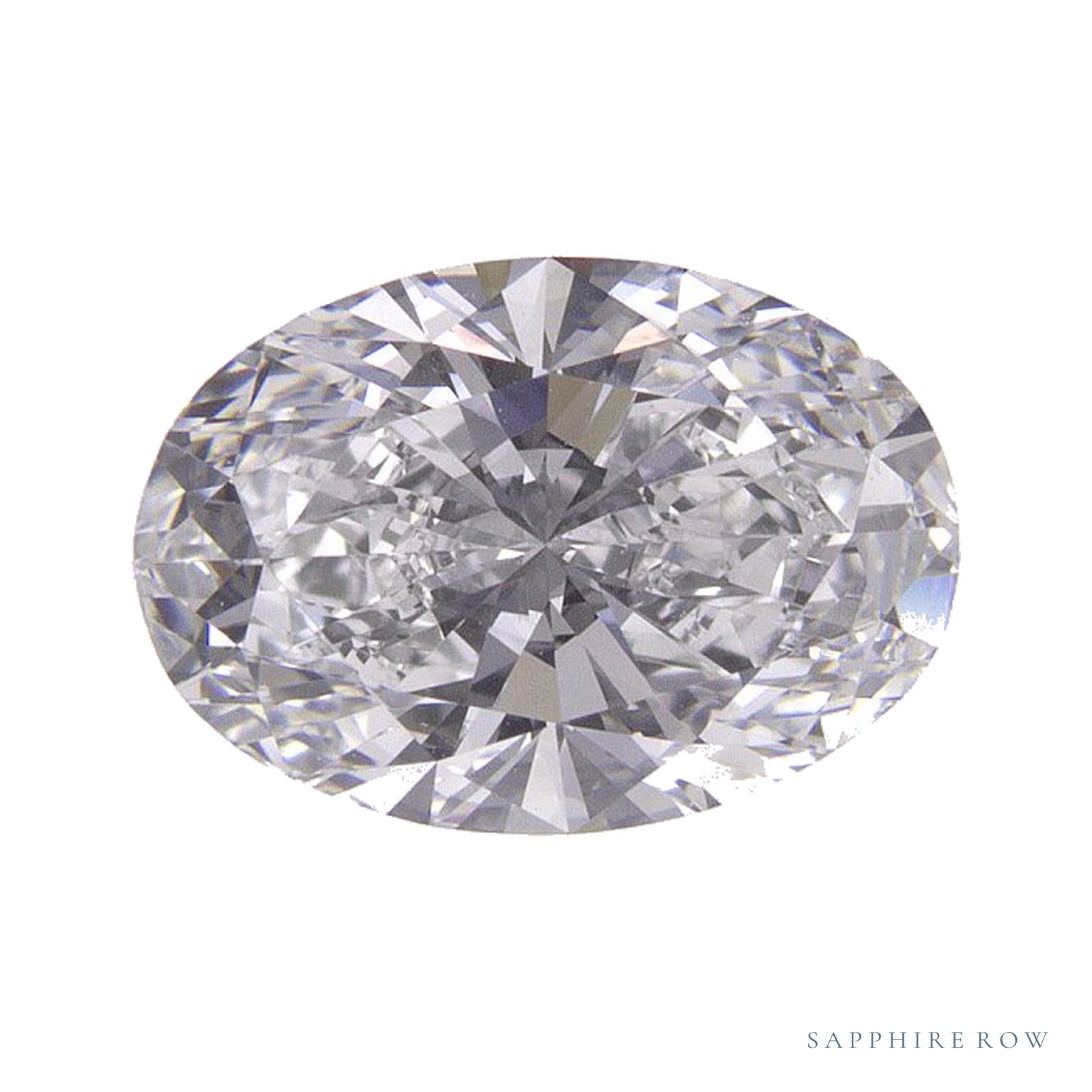 1.56 ct lab-grown diamond, oval cut | Sapphire Row · cut4