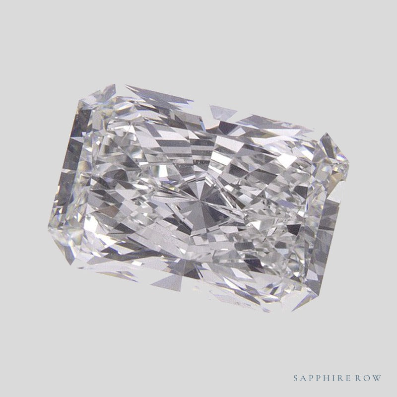 1.56 ct lab-grown diamond, radiant cut | Sapphire Row · cut4 · cut5