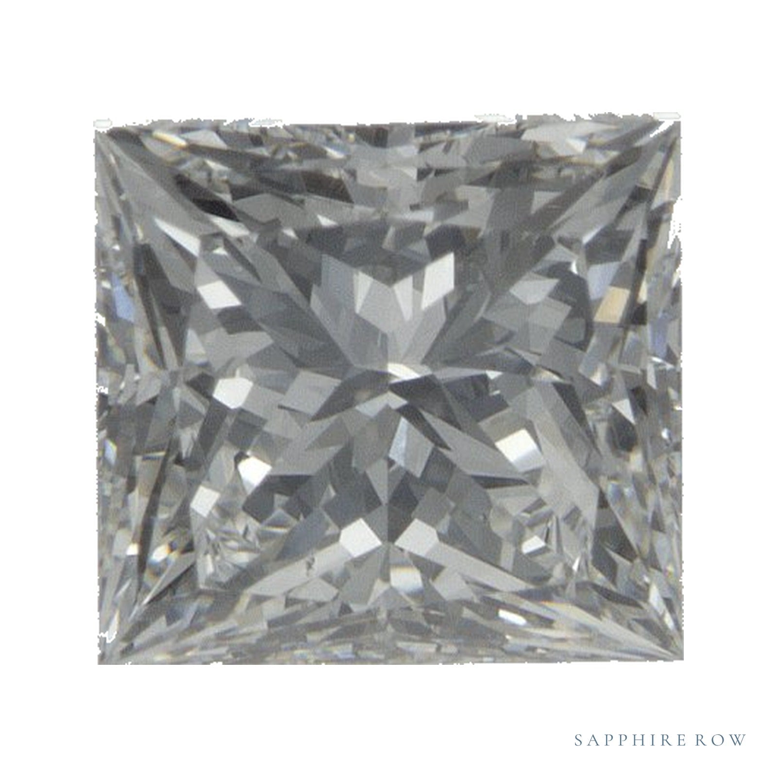 1.55 ct natural diamond, square cut | Sapphire Row · cut4