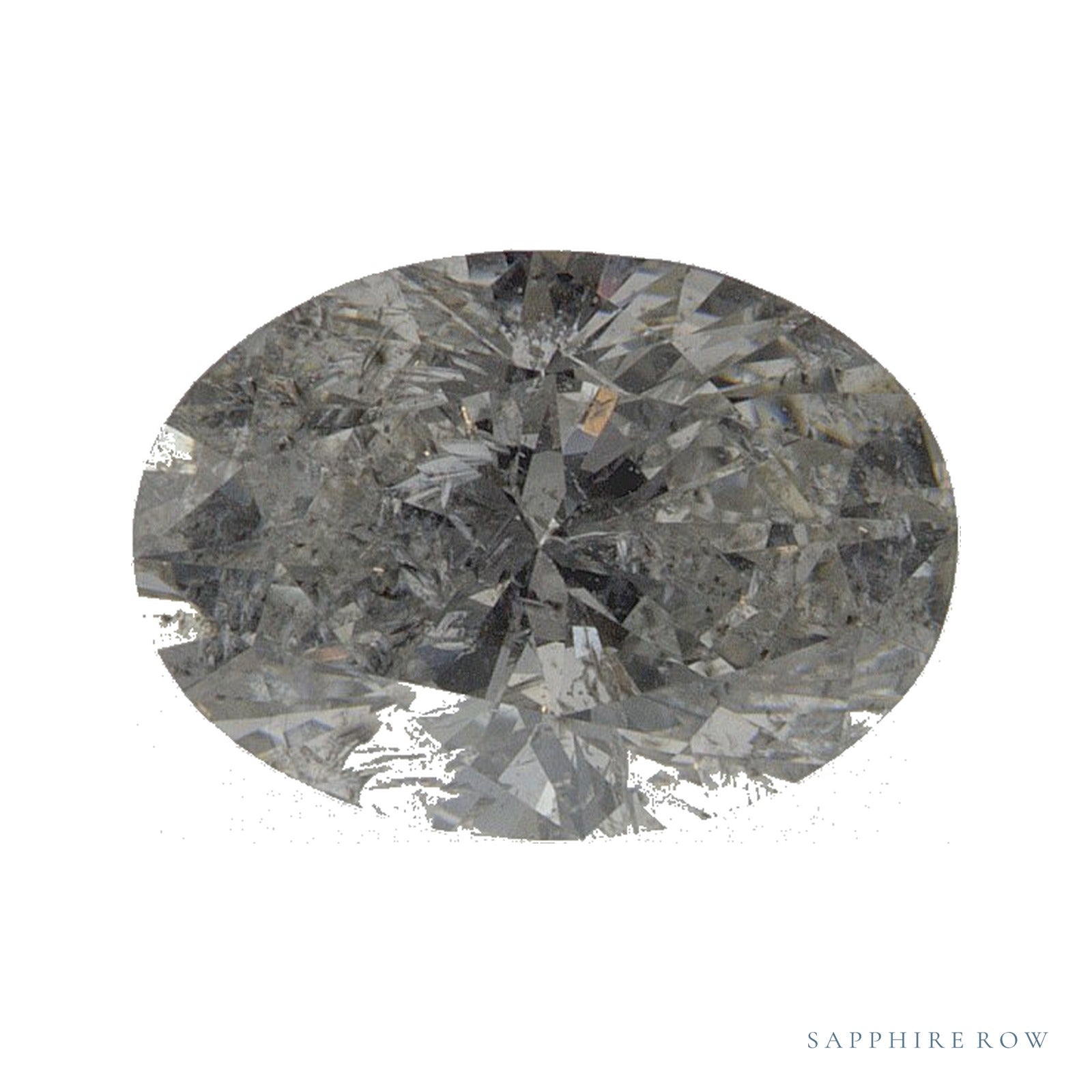 1.55 ct natural diamond, oval cut | Sapphire Row · cut4