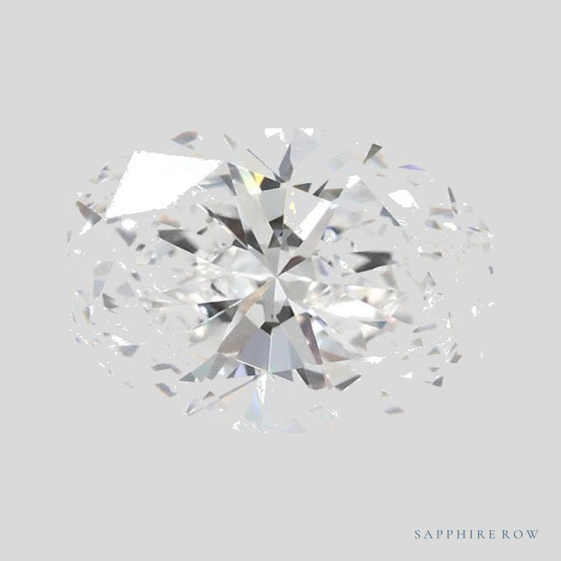 1.55 ct lab-grown diamond, oval cut | Sapphire Row · cut4 · cut5
