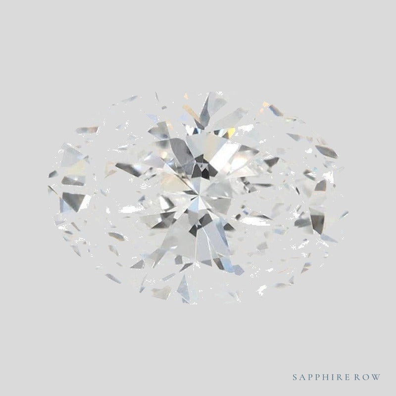 1.55 ct lab-grown diamond, oval cut | Sapphire Row · cut4 · cut5