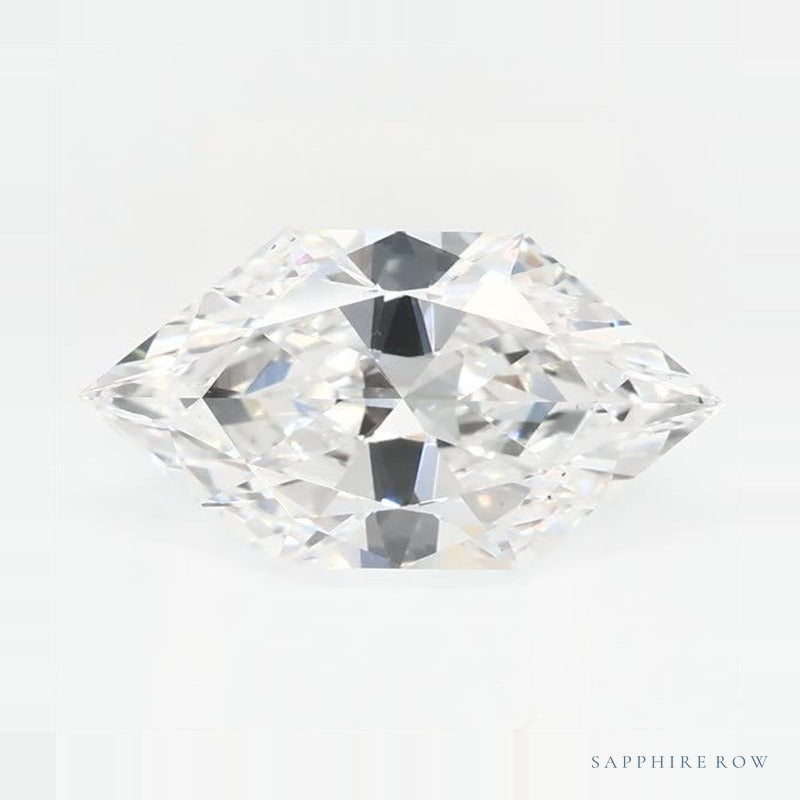 1.55 ct lab-grown diamond, elongated hexagon cut | Sapphire Row · cut7