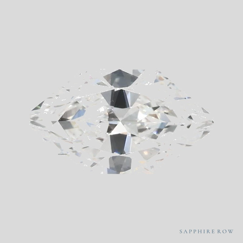 1.55 ct lab-grown diamond, elongated hexagon cut | Sapphire Row · cut4 · cut5