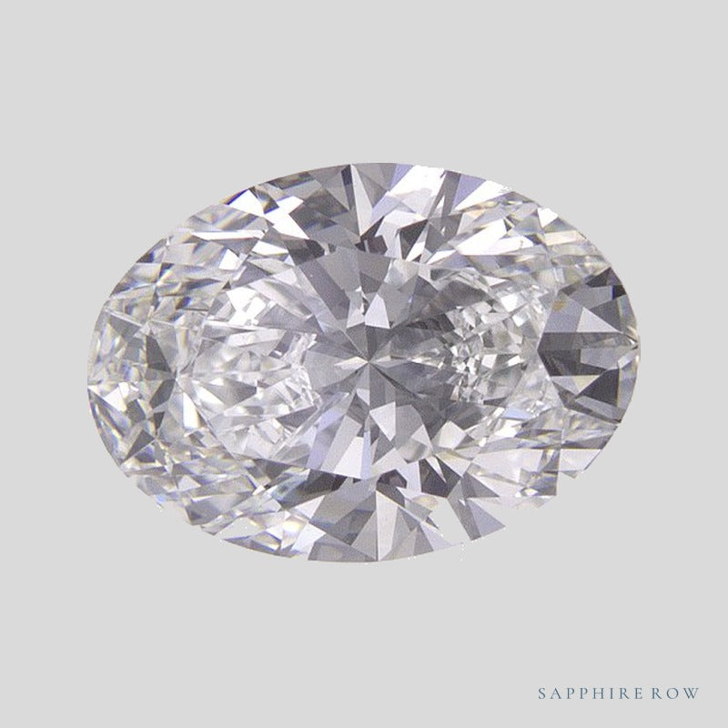 1.55 ct lab-grown diamond, oval cut | Sapphire Row · cut4 · cut5