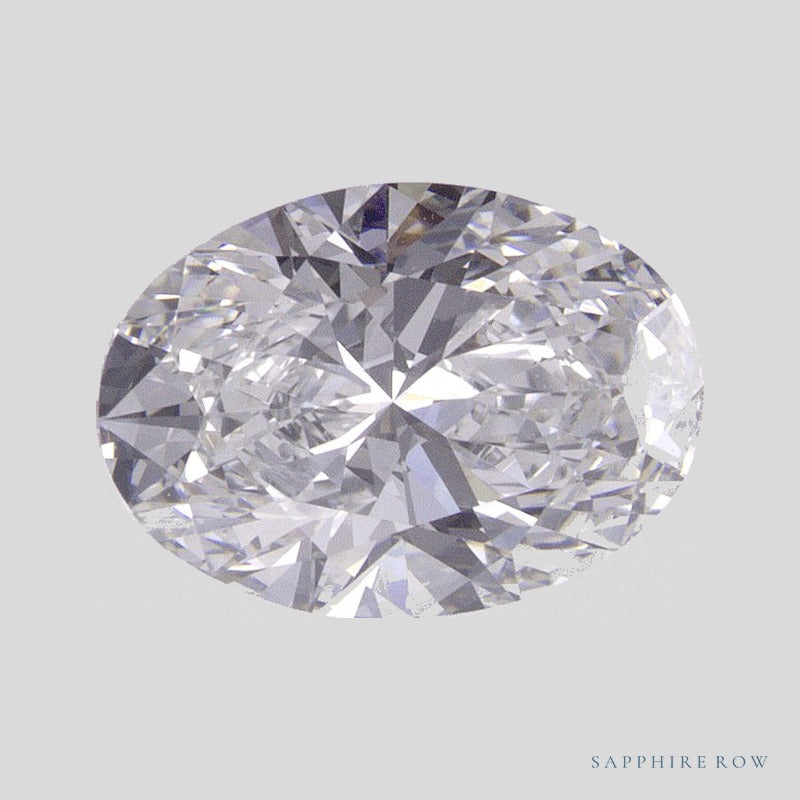 1.55 ct lab-grown diamond, oval cut | Sapphire Row · cut4 · cut5
