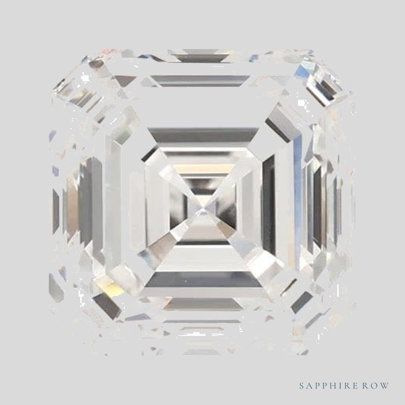 1.55 ct lab-grown diamond, asscher cut | Sapphire Row · cut4 · cut5