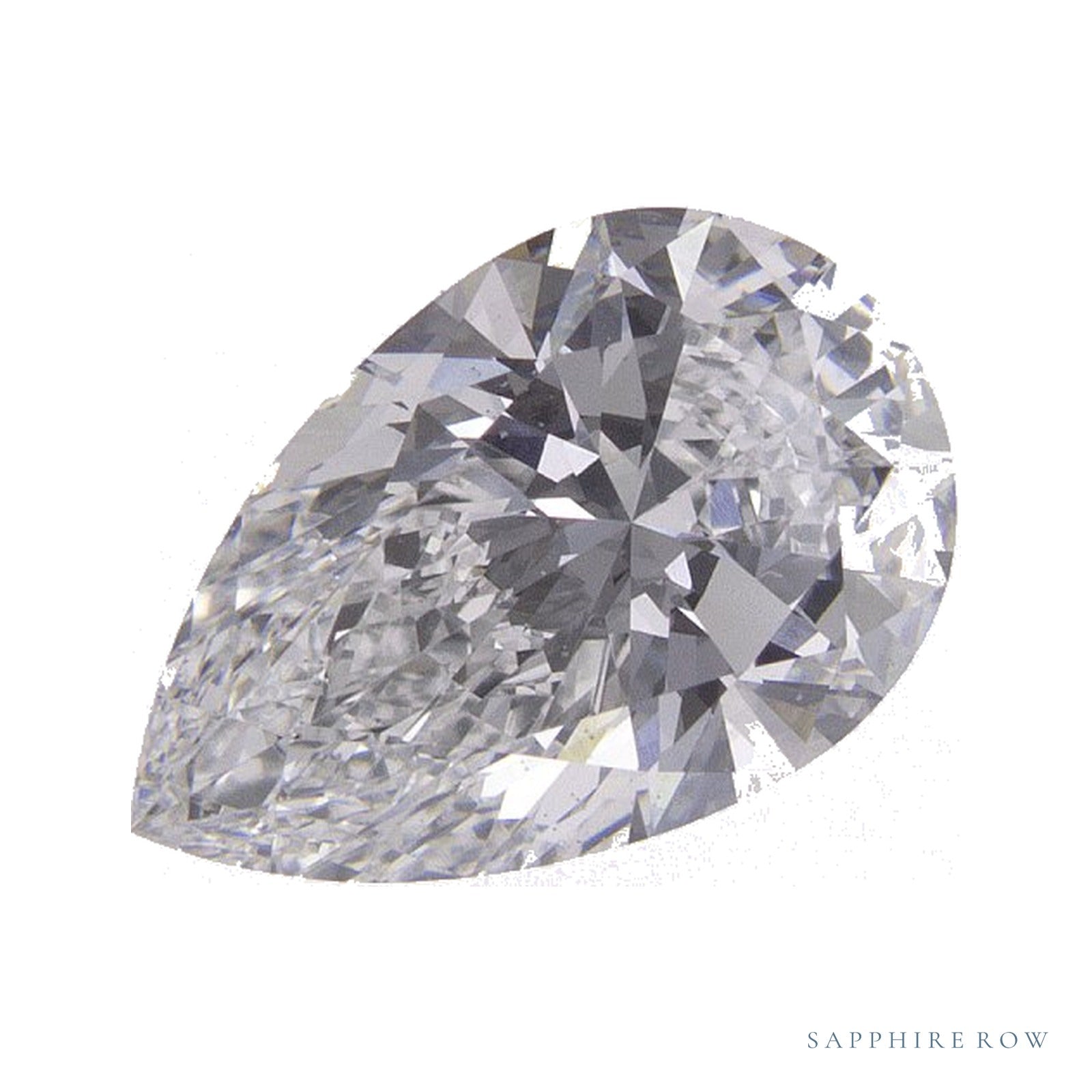 1.55 ct lab-grown diamond, pear cut | Sapphire Row · cut4