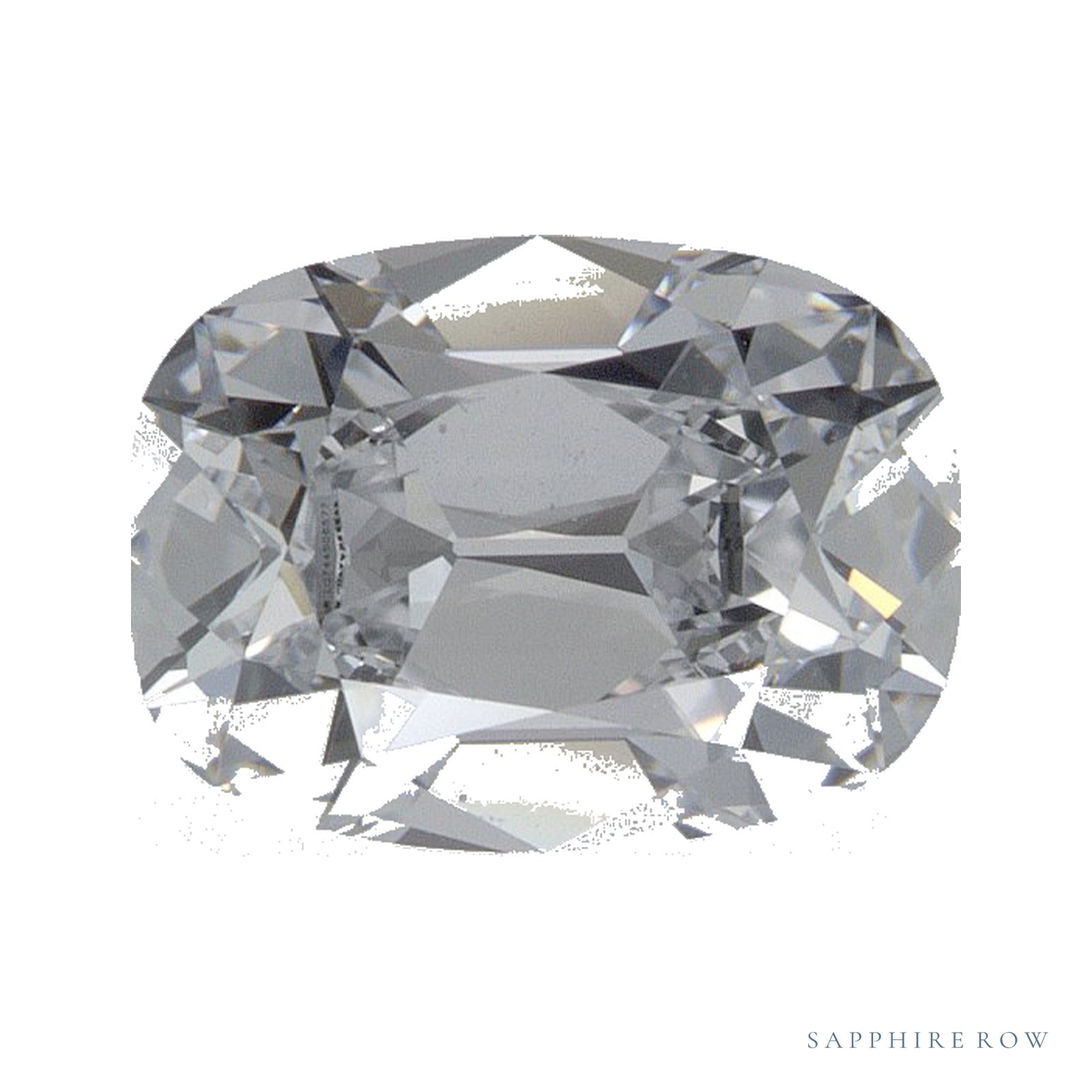 1.55 ct lab-grown diamond, elongated cushion cut | Sapphire Row · cut4