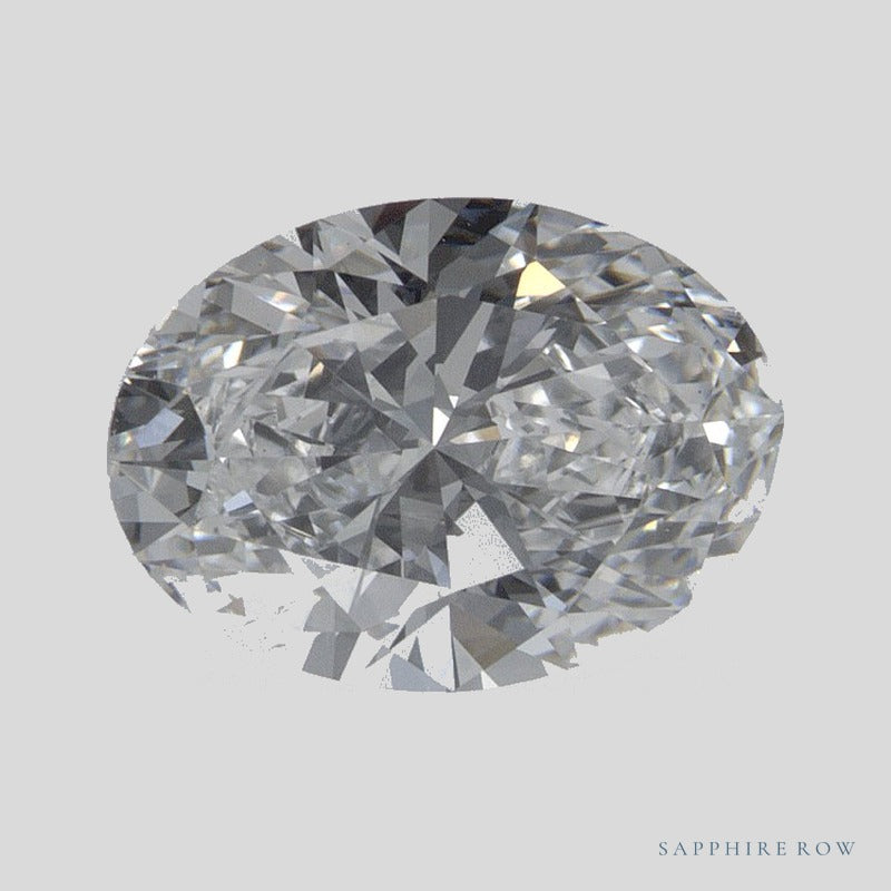 1.55 ct lab-grown diamond, oval cut | Sapphire Row · cut4 · cut5