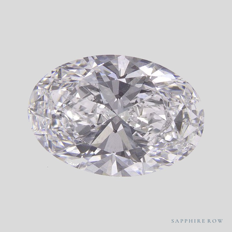1.55 ct lab-grown diamond, oval cut | Sapphire Row · cut4 · cut5
