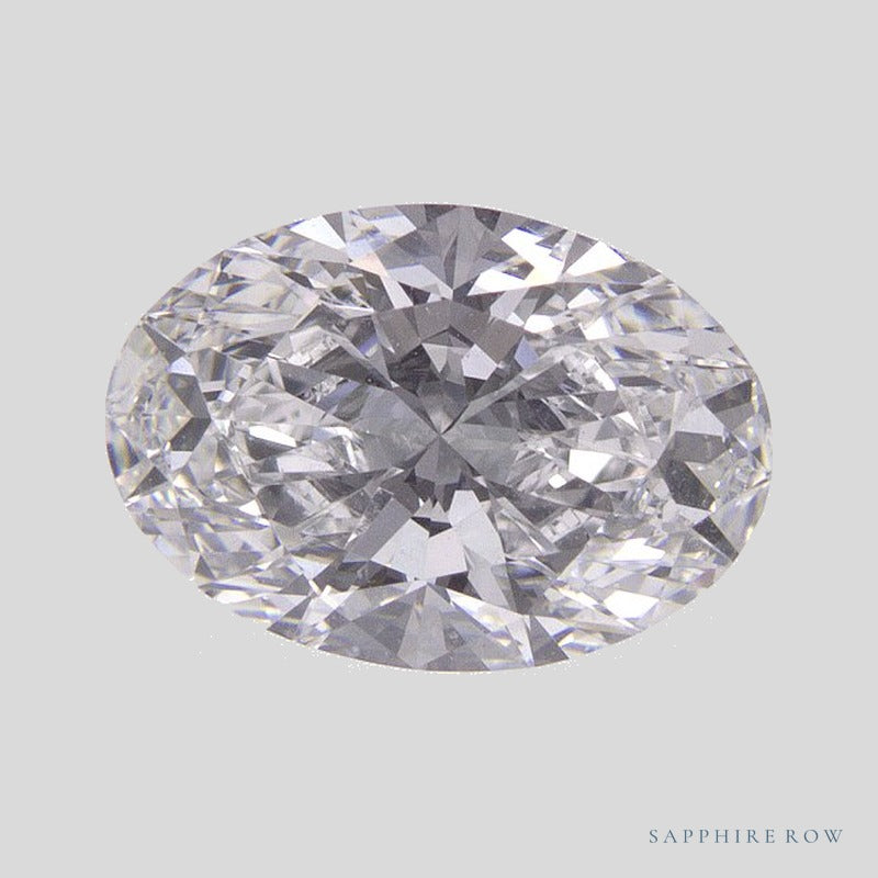 1.55 ct lab-grown diamond, oval cut | Sapphire Row · cut4 · cut5