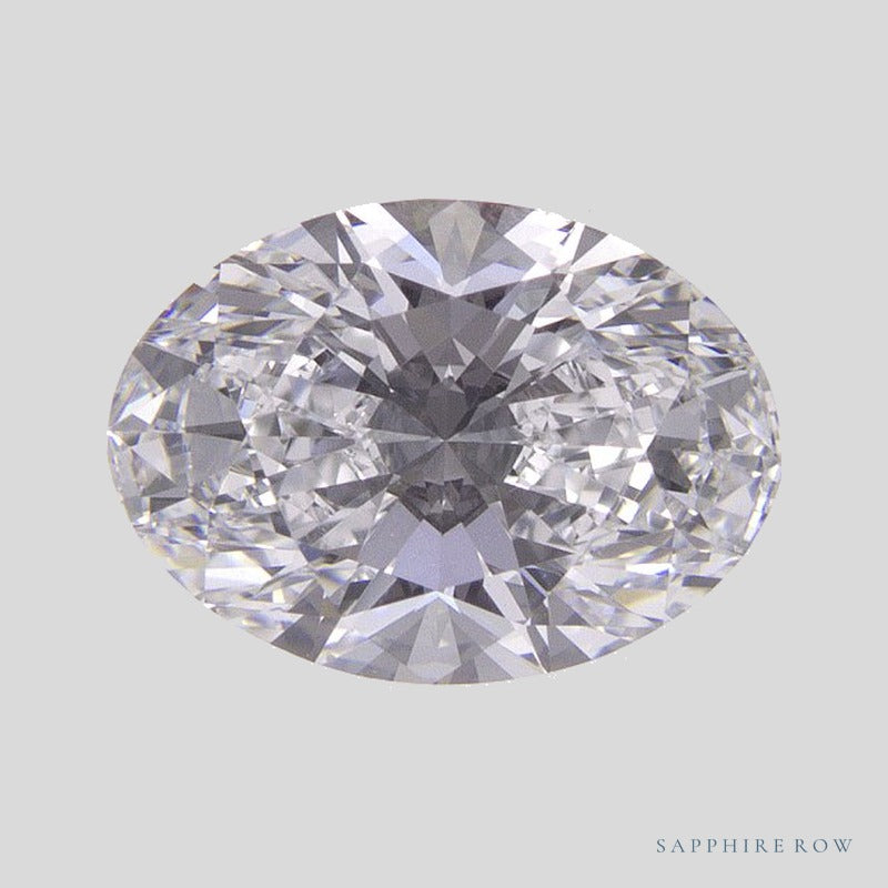 1.55 ct lab-grown diamond, oval cut | Sapphire Row · cut4 · cut5