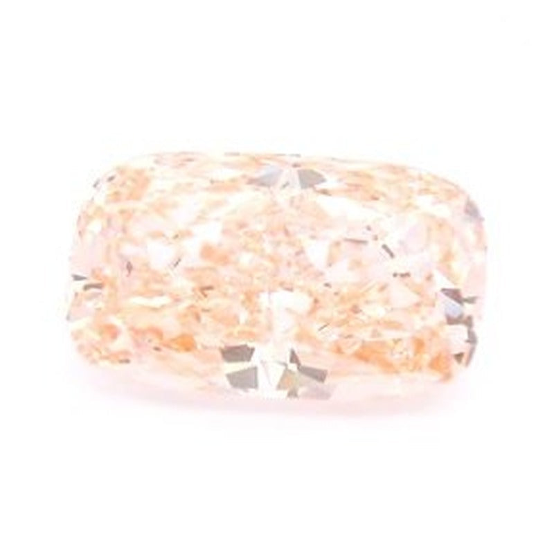 1.54 ct lab-grown fancy vivid pink diamond, elongated cushion cut | Sapphire Row · cut7