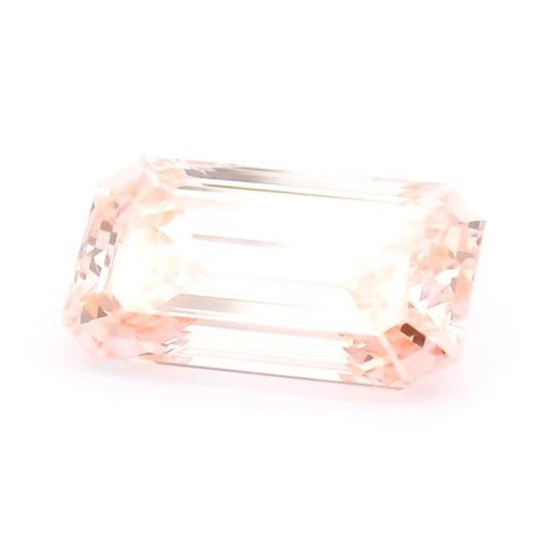1.54 ct lab-grown fancy vivid pink diamond, emerald cut | Sapphire Row · cut7