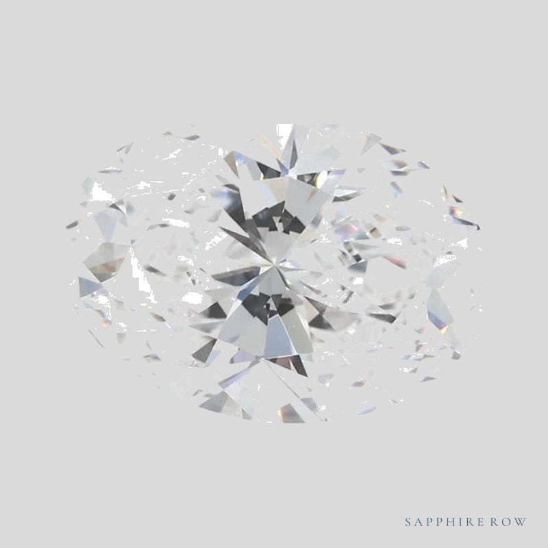 1.54 ct lab-grown diamond, oval cut | Sapphire Row · cut4 · cut5
