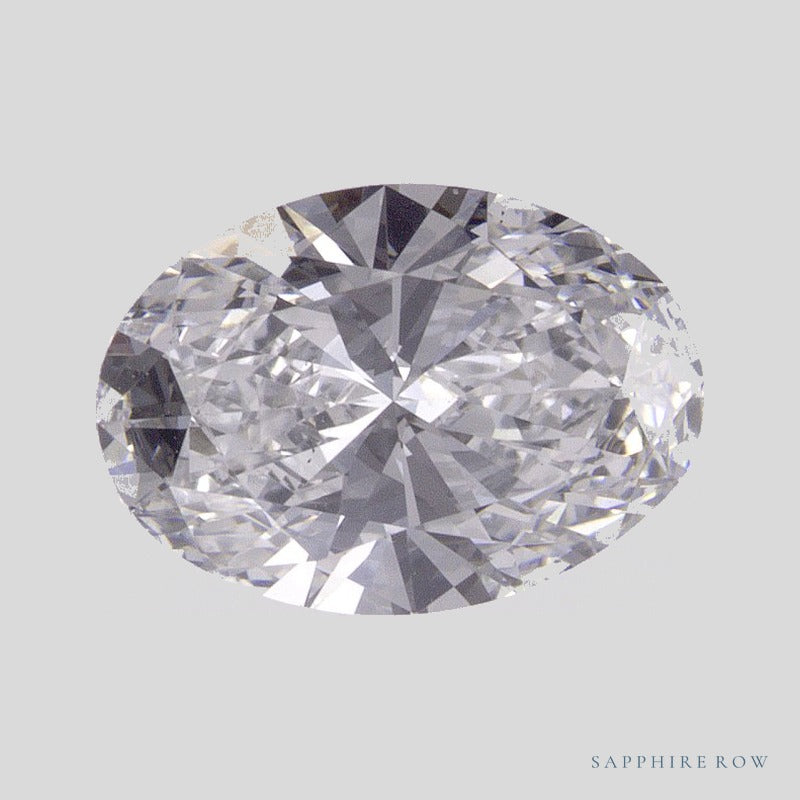 1.54 ct lab-grown diamond, oval cut | Sapphire Row · cut4 · cut5
