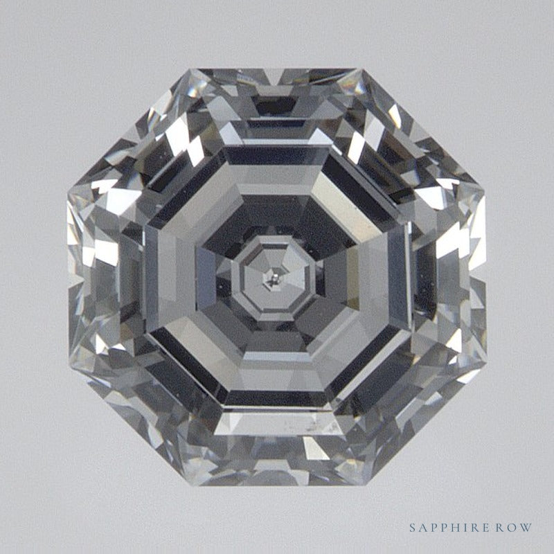 1.54 ct lab-grown diamond, octagon cut | Sapphire Row · cut7