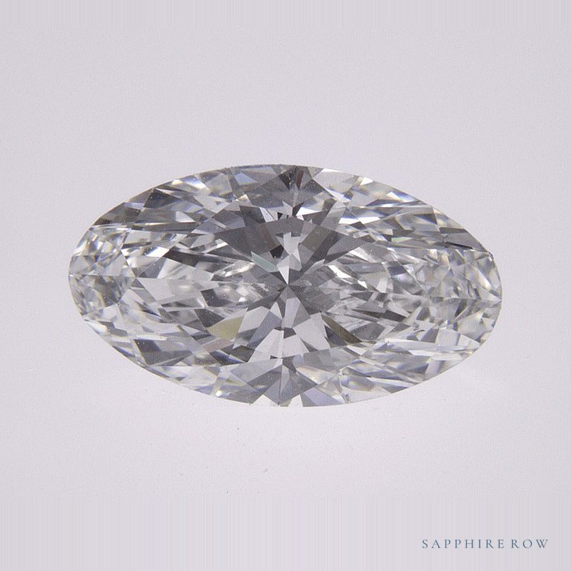 1.54 ct lab-grown diamond, elongated oval cut | Sapphire Row · cut7
