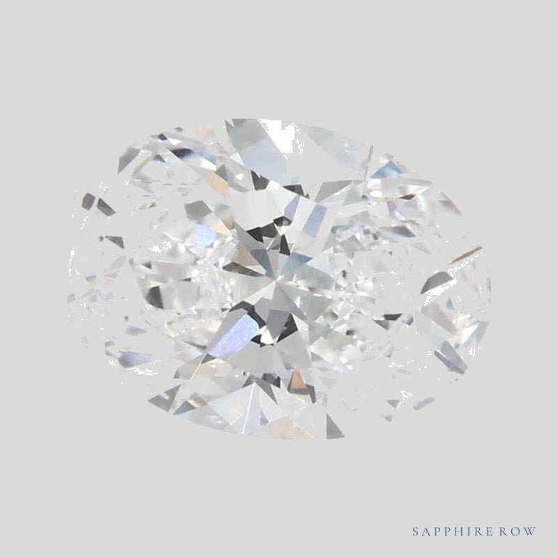 1.54 ct lab-grown diamond, oval cut | Sapphire Row · cut4 · cut5