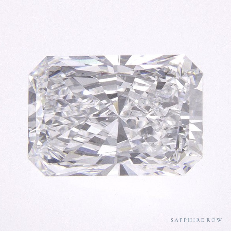 1.54 ct lab-grown diamond, radiant cut | Sapphire Row · cut7