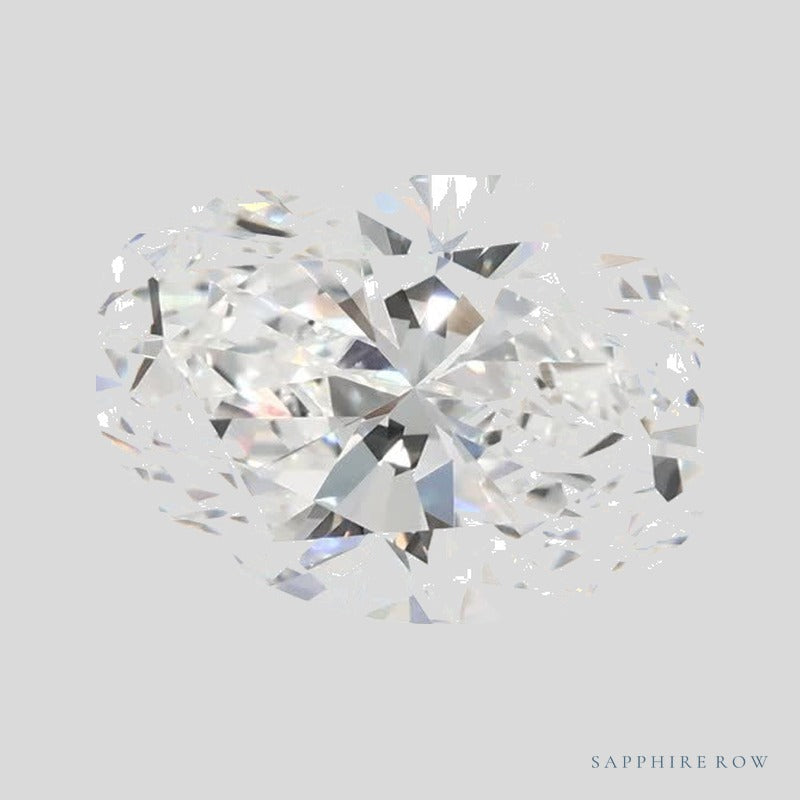 1.54 ct lab-grown diamond, oval cut | Sapphire Row · cut4 · cut5