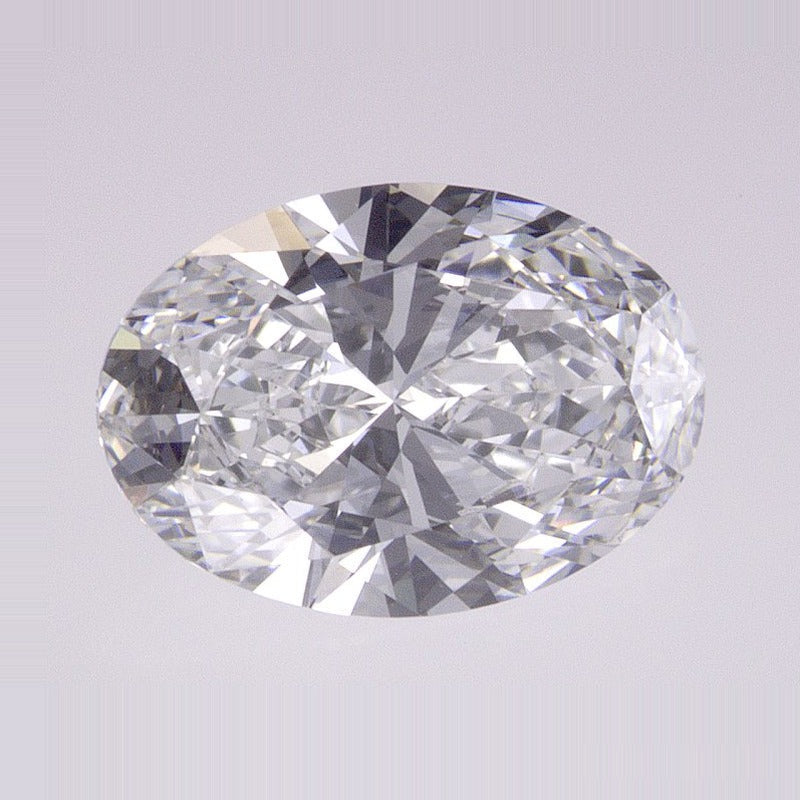 1.54 ct lab-grown diamond, oval cut | Sapphire Row · cut7