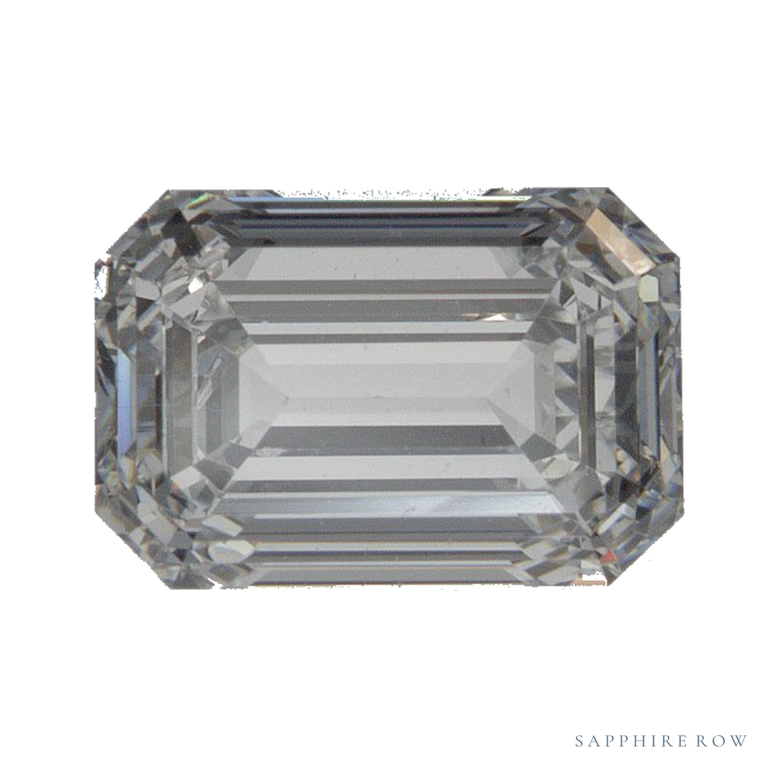 1.54 ct lab-grown diamond, emerald cut | Sapphire Row · cut4