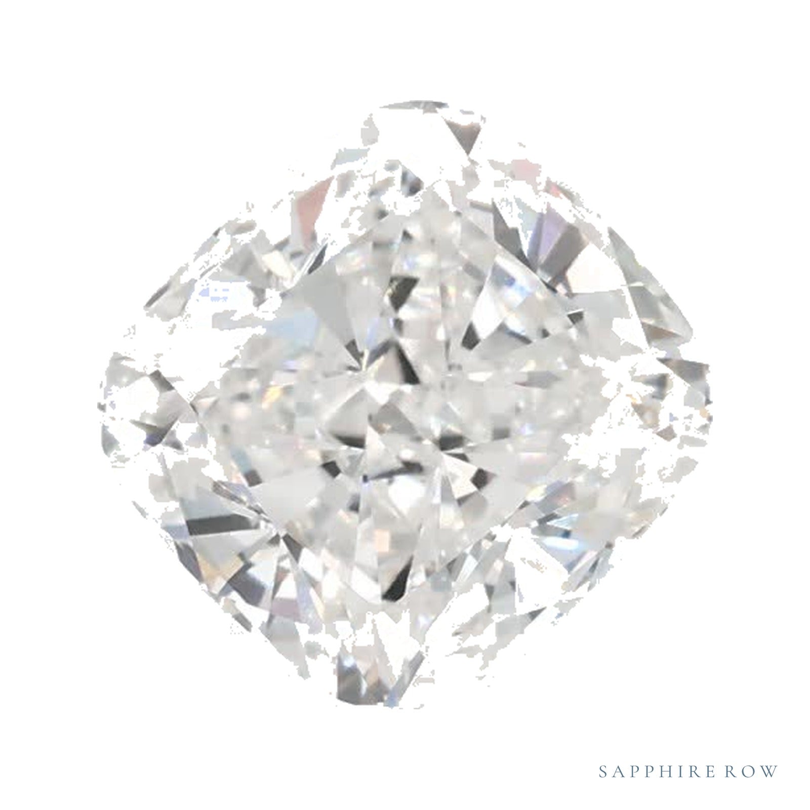 1.54 ct lab-grown diamond, cushion cut | Sapphire Row · cut4