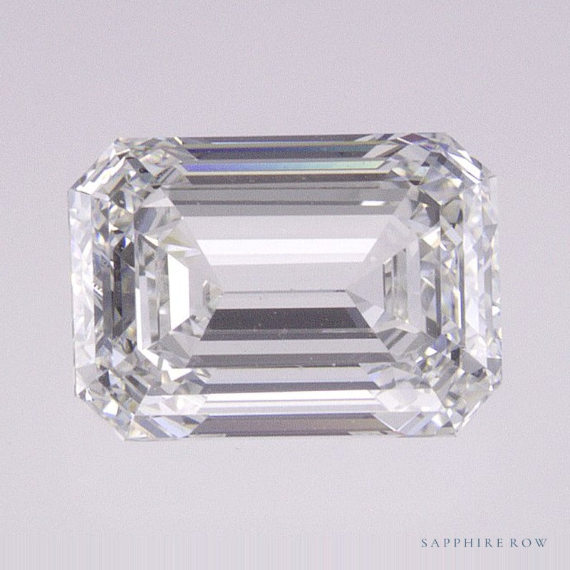 1.54 ct lab-grown diamond, emerald cut | Sapphire Row · cut6