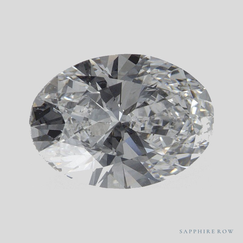 1.54 ct lab-grown diamond, oval cut | Sapphire Row · cut4 · cut5