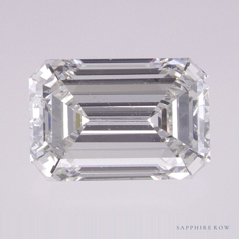 1.54 ct lab-grown diamond, emerald cut | Sapphire Row · cut6