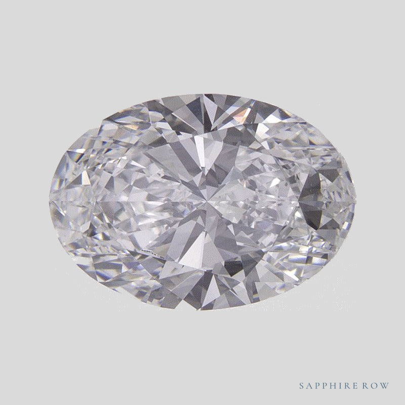 1.54 ct lab-grown diamond, oval cut | Sapphire Row · cut4 · cut5