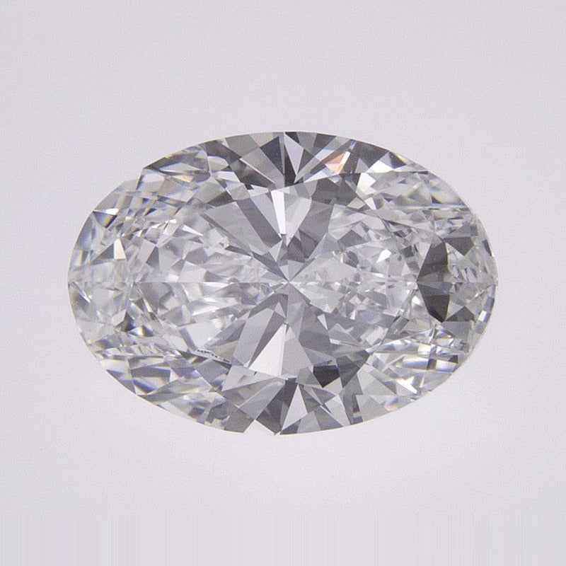 1.54 ct lab-grown diamond, oval cut | Sapphire Row · cut7