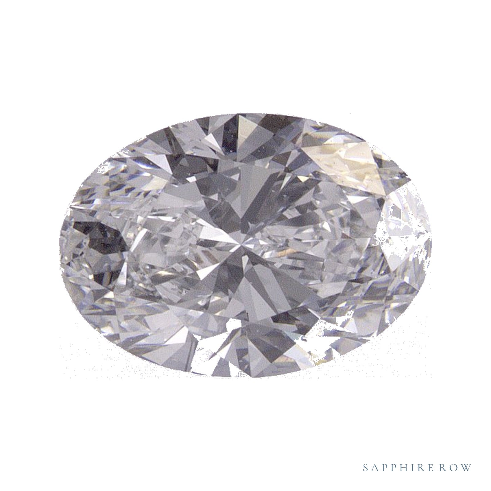 1.54 ct lab-grown diamond, oval cut | Sapphire Row · cut4