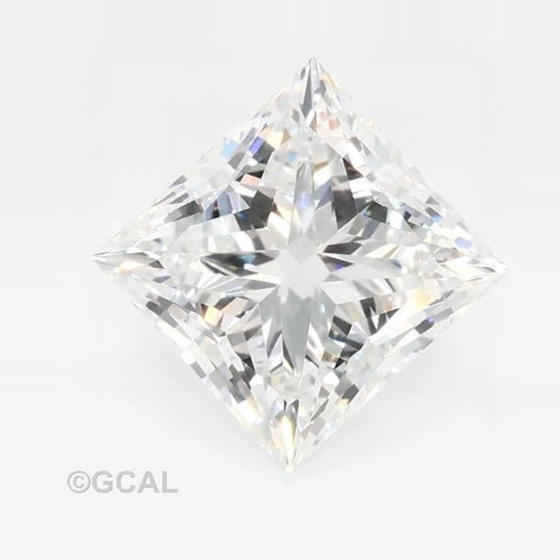 1.54 ct lab-grown diamond, square cut | Sapphire Row · cut7