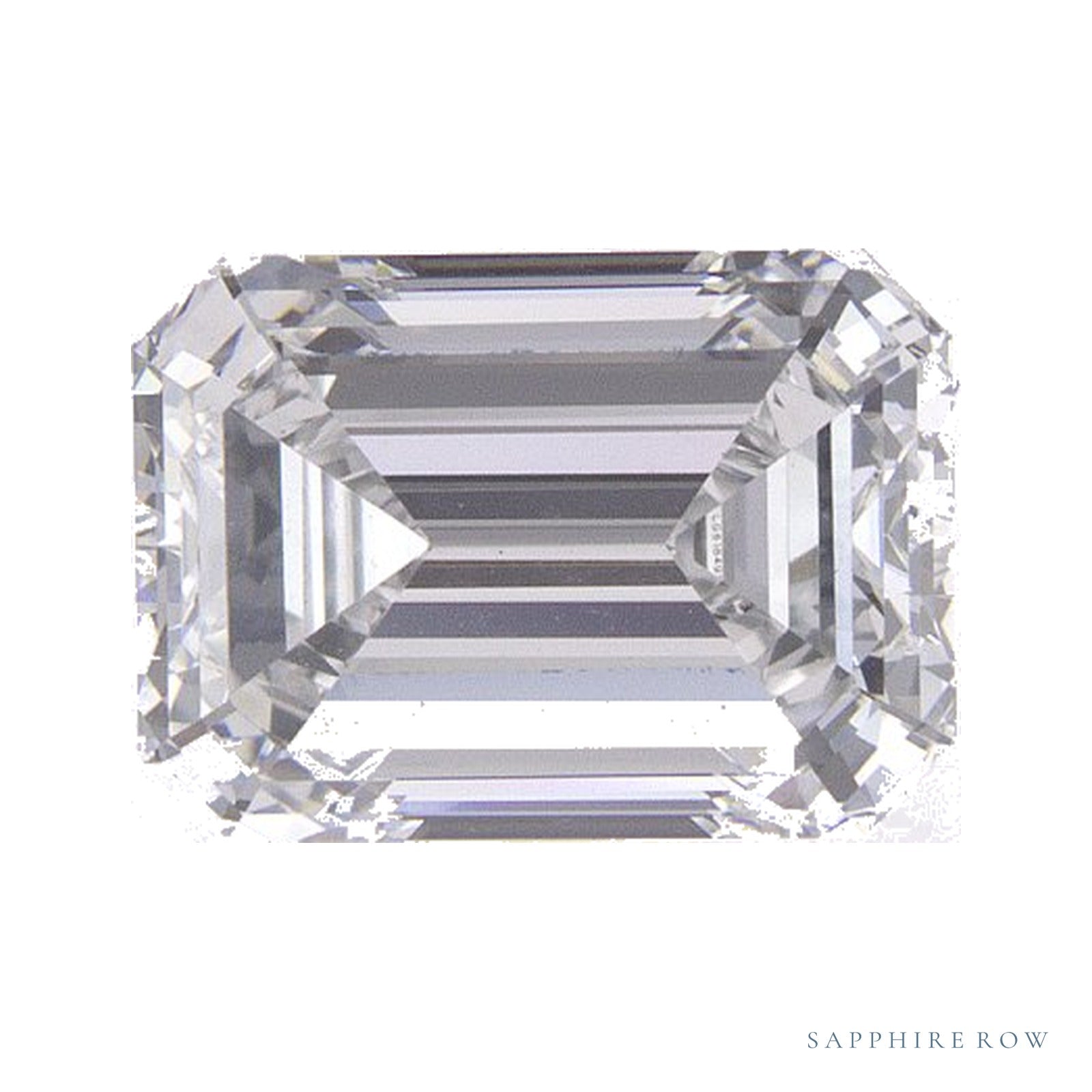 1.54 ct lab-grown diamond, emerald cut | Sapphire Row · cut4
