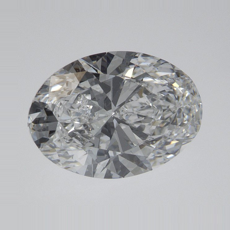 1.54 ct lab-grown diamond, oval cut | Sapphire Row · cut7