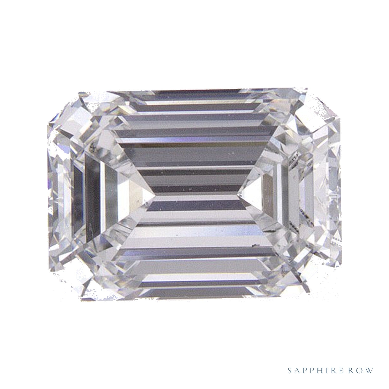 1.54 ct lab-grown diamond, emerald cut | Sapphire Row · cut4