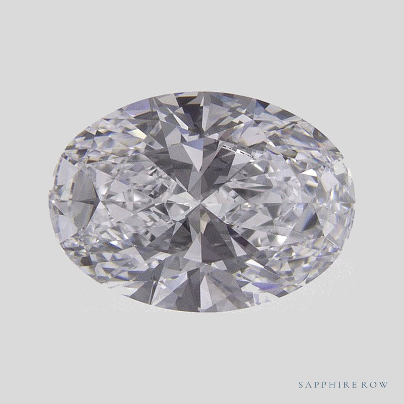 1.54 ct lab-grown diamond, oval cut | Sapphire Row · cut4 · cut5