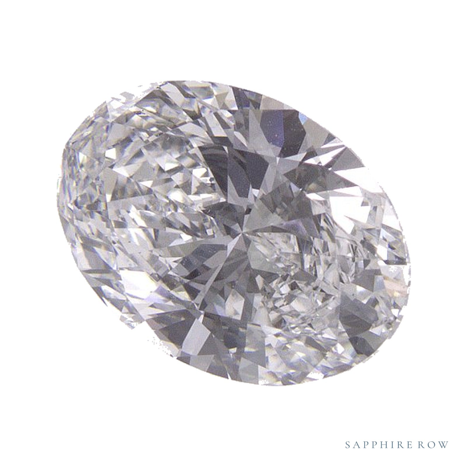 1.54 ct lab-grown diamond, oval cut | Sapphire Row · cut4