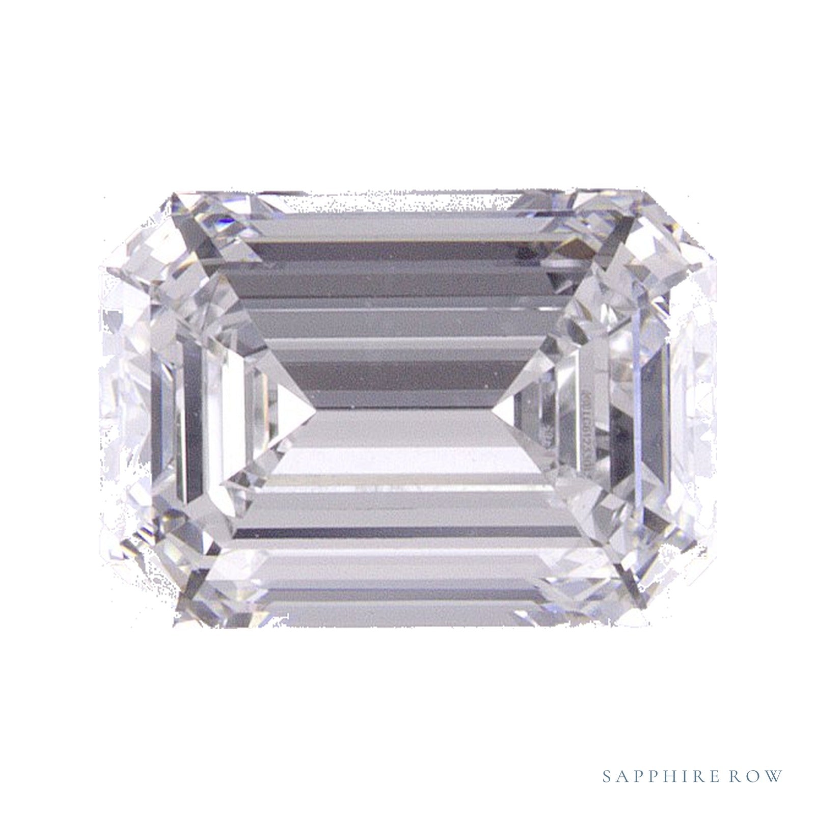 1.54 ct lab-grown diamond, emerald cut | Sapphire Row · cut4