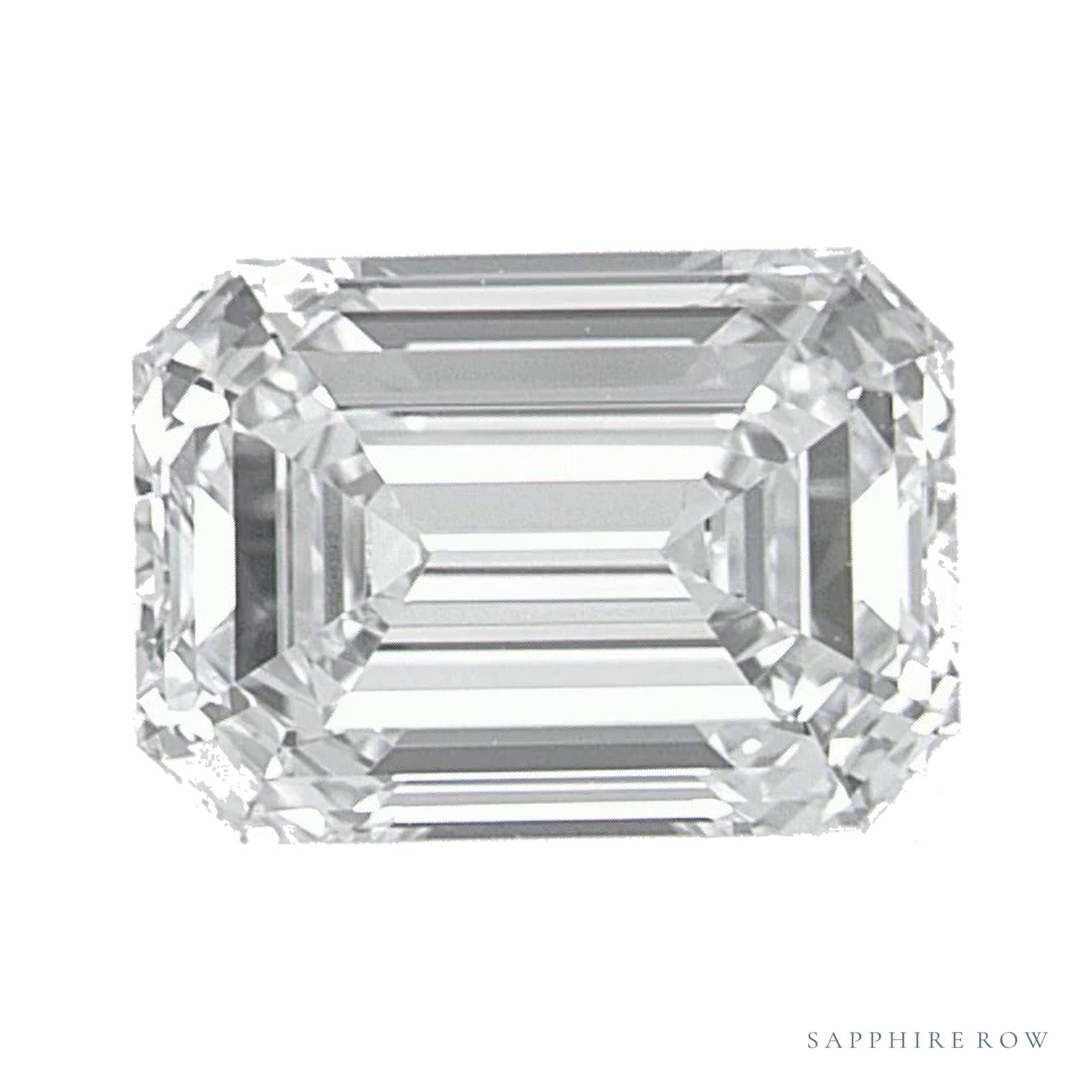 1.54 ct lab-grown diamond, emerald cut | Sapphire Row · cut4