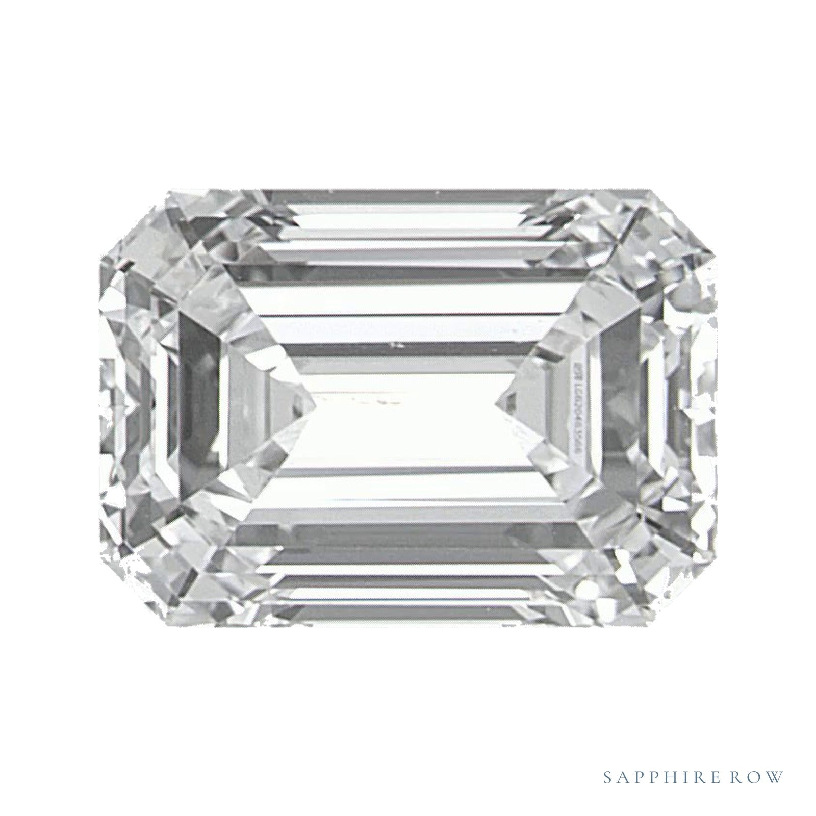 1.54 ct lab-grown diamond, emerald cut | Sapphire Row · cut4
