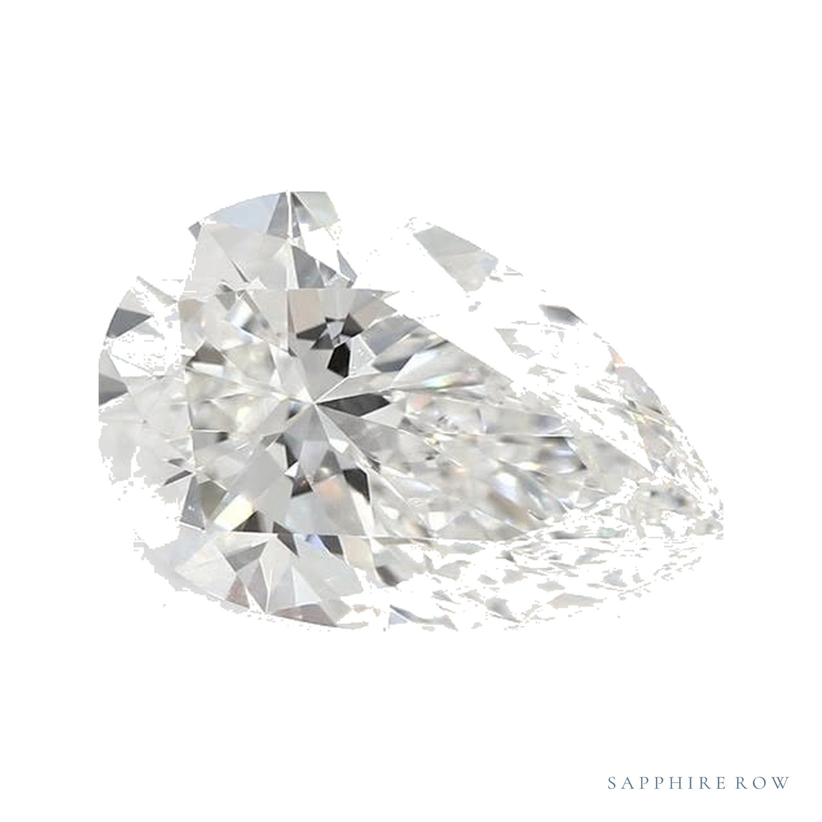 1.54 ct lab-grown diamond, pear cut | Sapphire Row · cut4