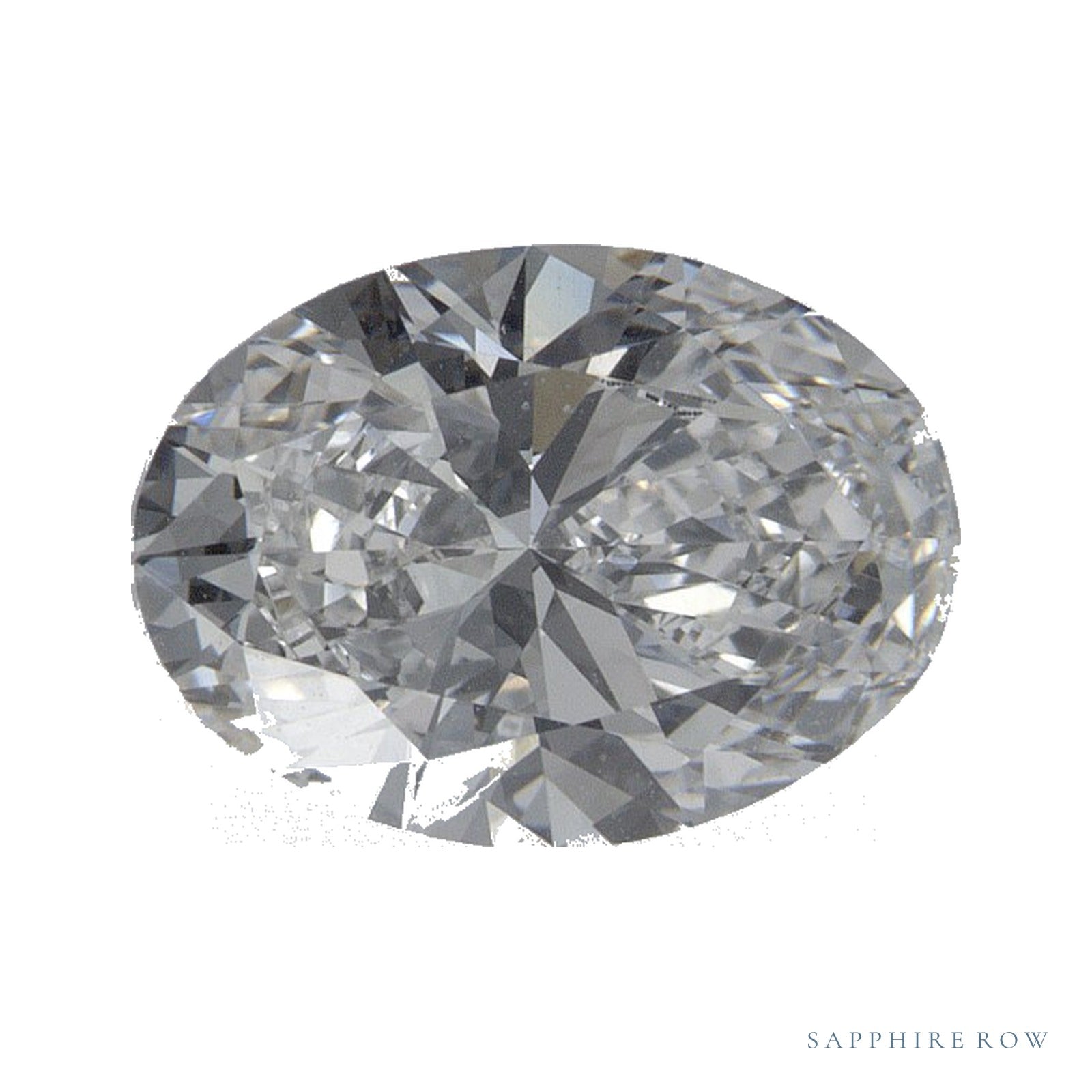 1.54 ct lab-grown diamond, oval cut | Sapphire Row · cut4