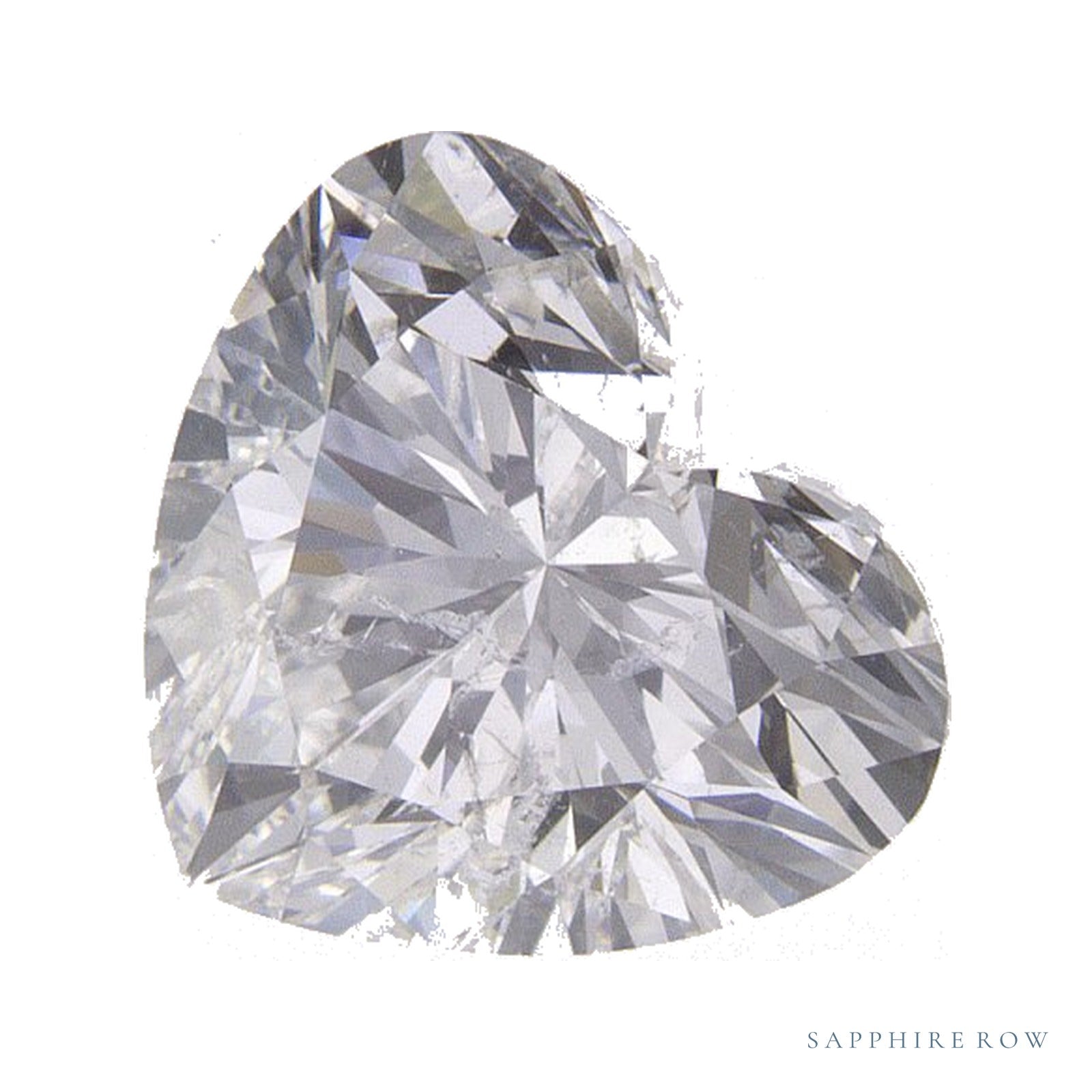 1.53 ct natural diamond, heart cut | Sapphire Row · cut4