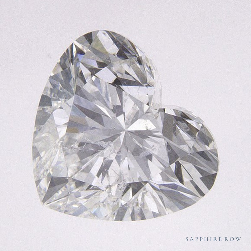 1.53 ct natural diamond, heart cut | Sapphire Row · cut7