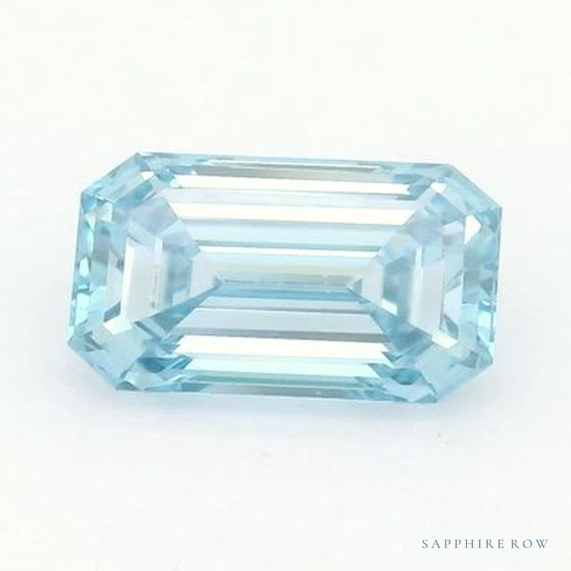 1.53 ct lab-grown diamond, emerald cut | Sapphire Row · cut7