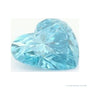 1.53 ct lab-grown fancy vivid blue diamond, heart cut | Sapphire Row · cut4